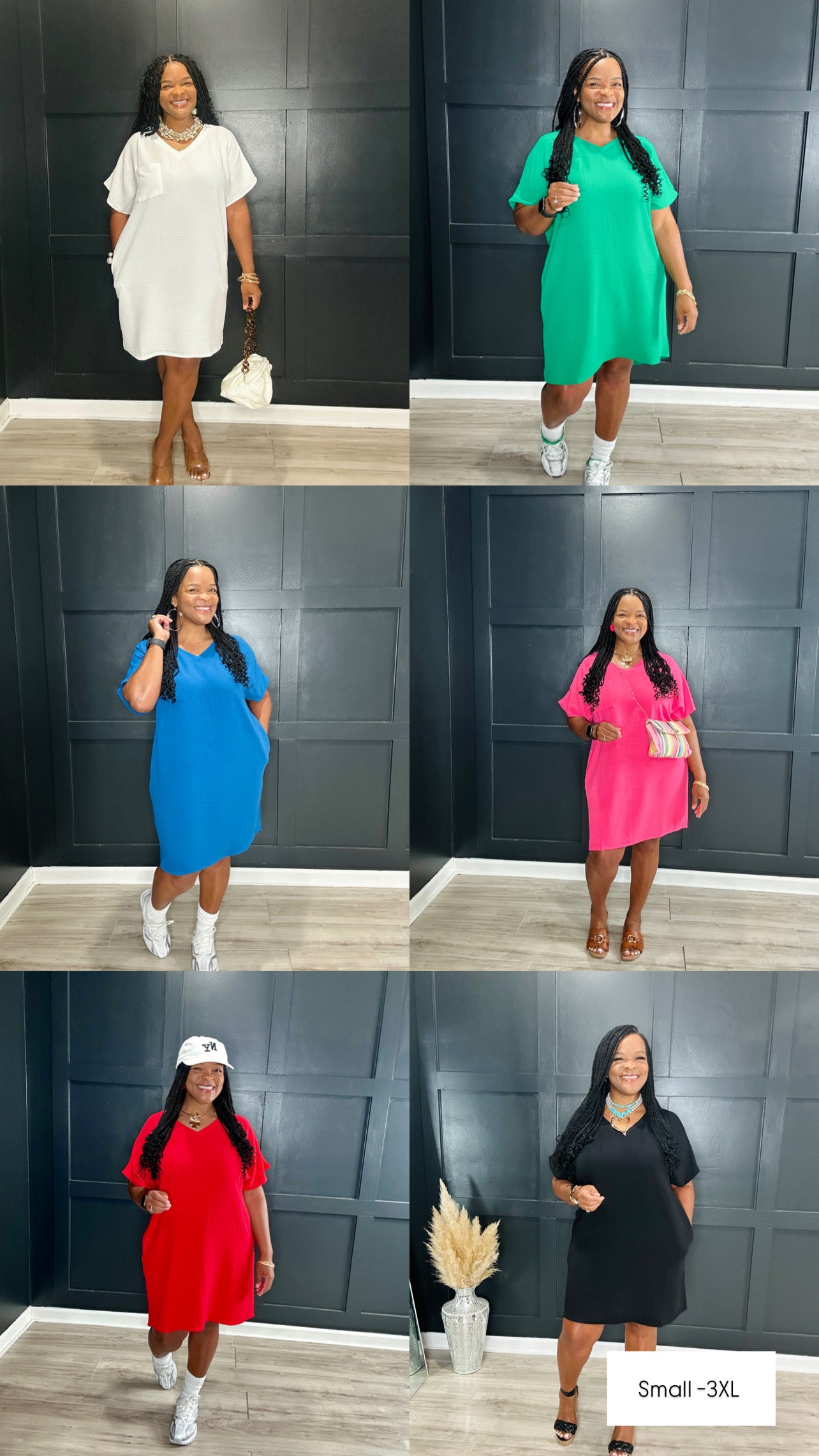 Chelsey | Black | Small - 3XL | Final Sale