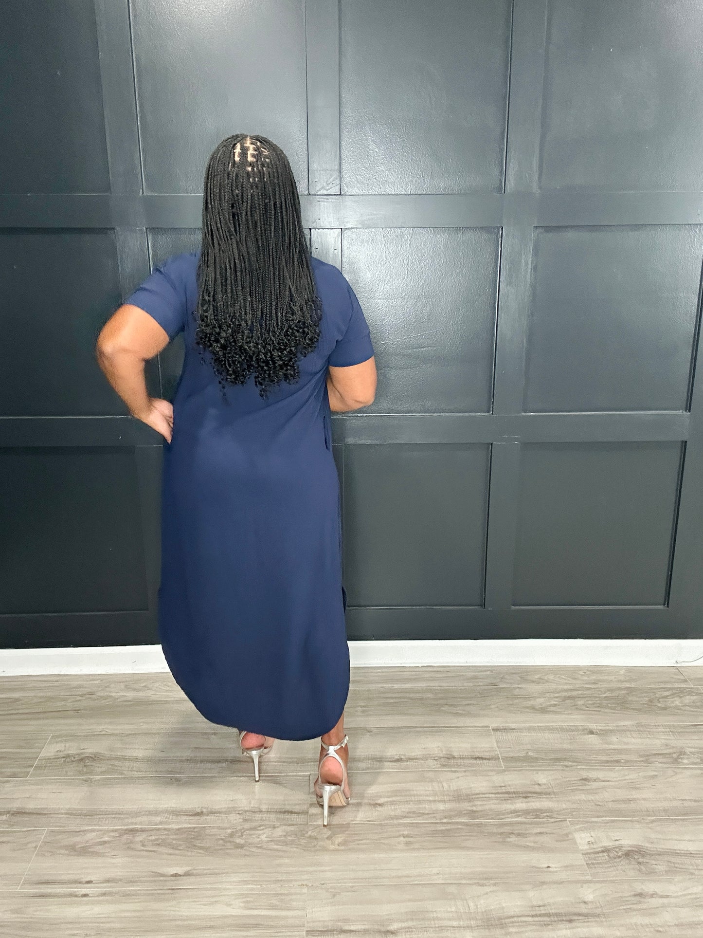 Navy Bliss Midi