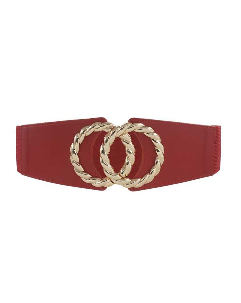 Infinity Twist Elastic | Red | Plus