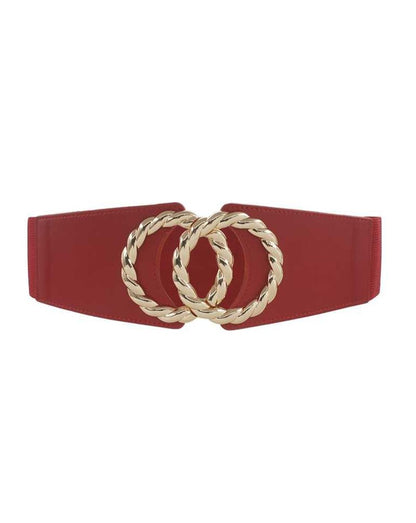 Infinity Twist Elastic | Red | Plus