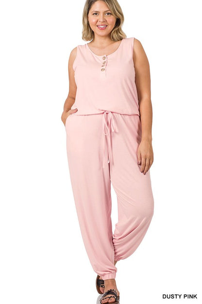 Plus Jogger Jumpsuit | 2 colors