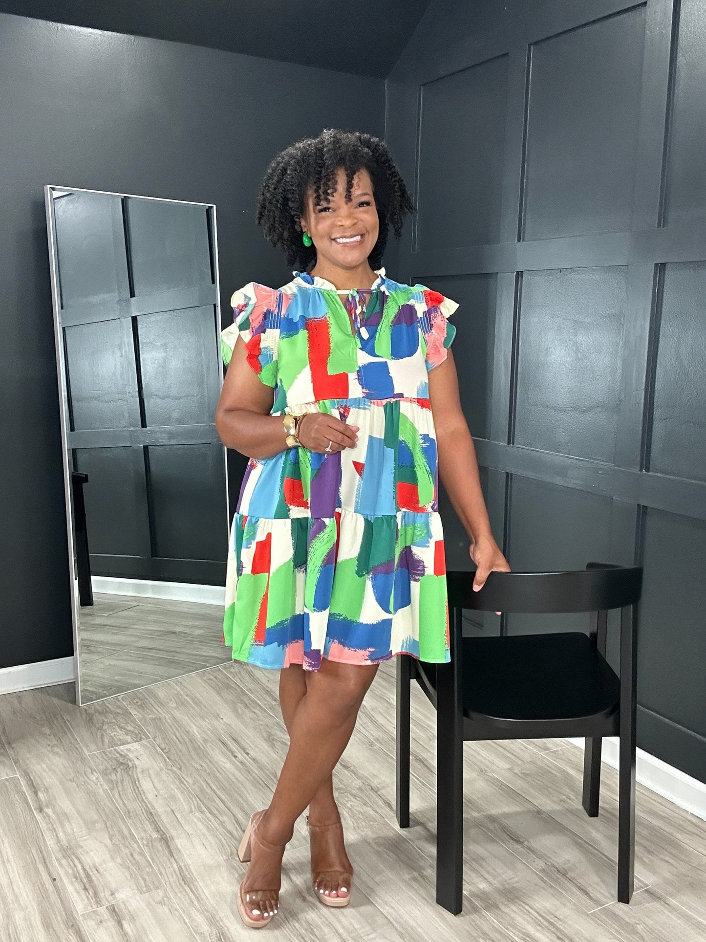 Paint The Room Dress | Small - 3x