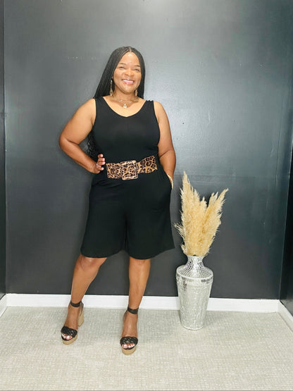 Black Romper | Final Sale