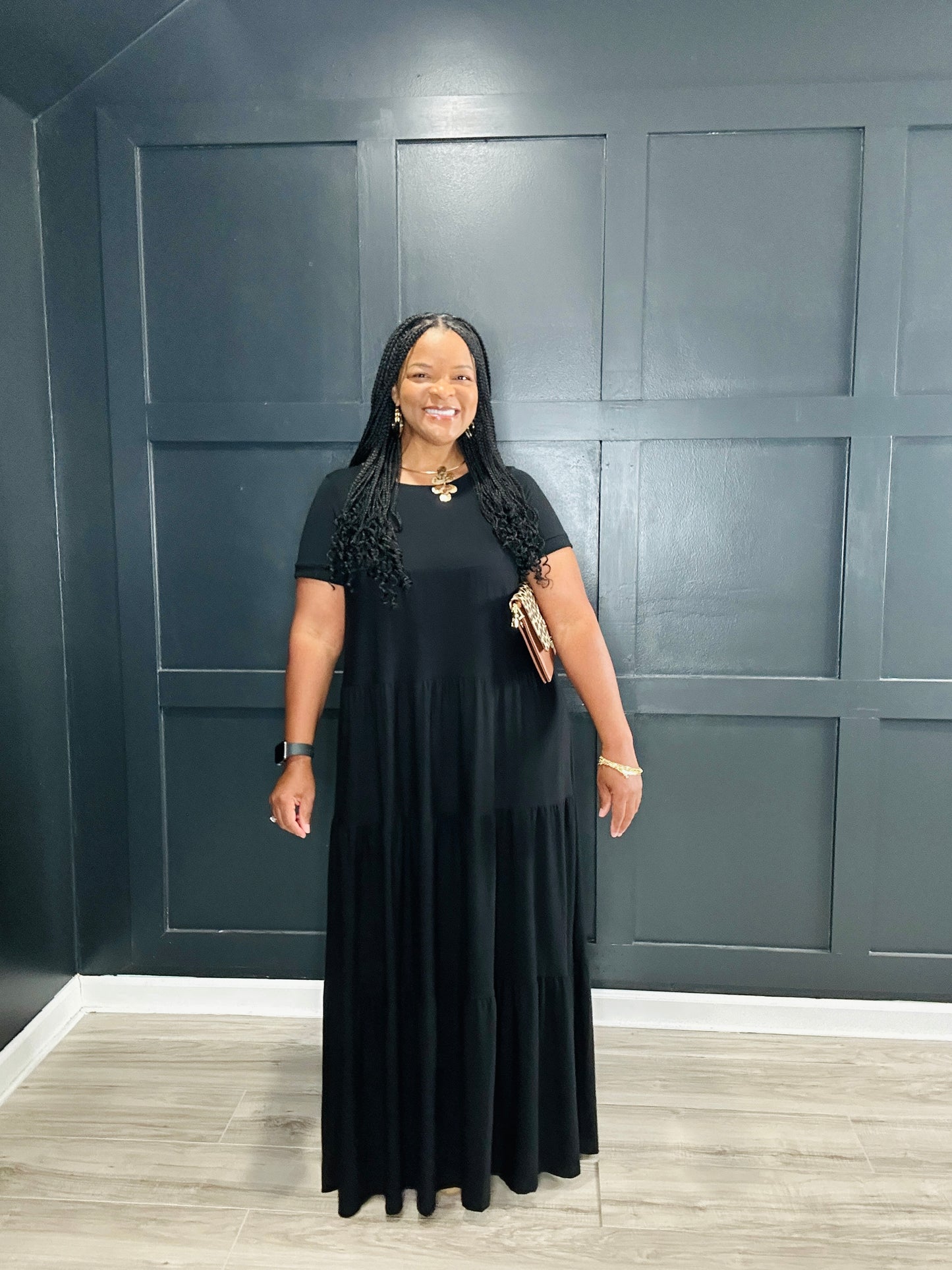 Tiered Maxi Dress