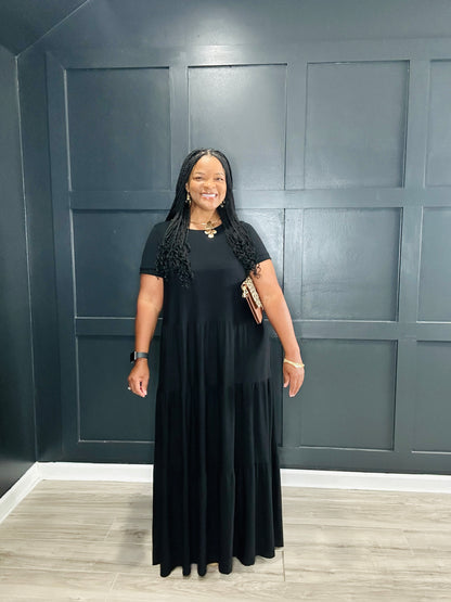 Tiered Maxi Dress