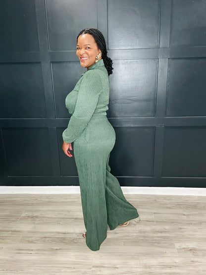 Effortless Jumpsuit | Olive