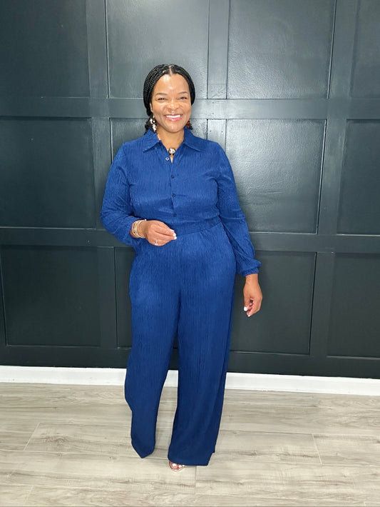 Effortless Jumpsuit | Navy