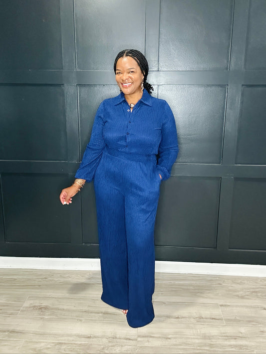 Effortless Jumpsuit | Navy