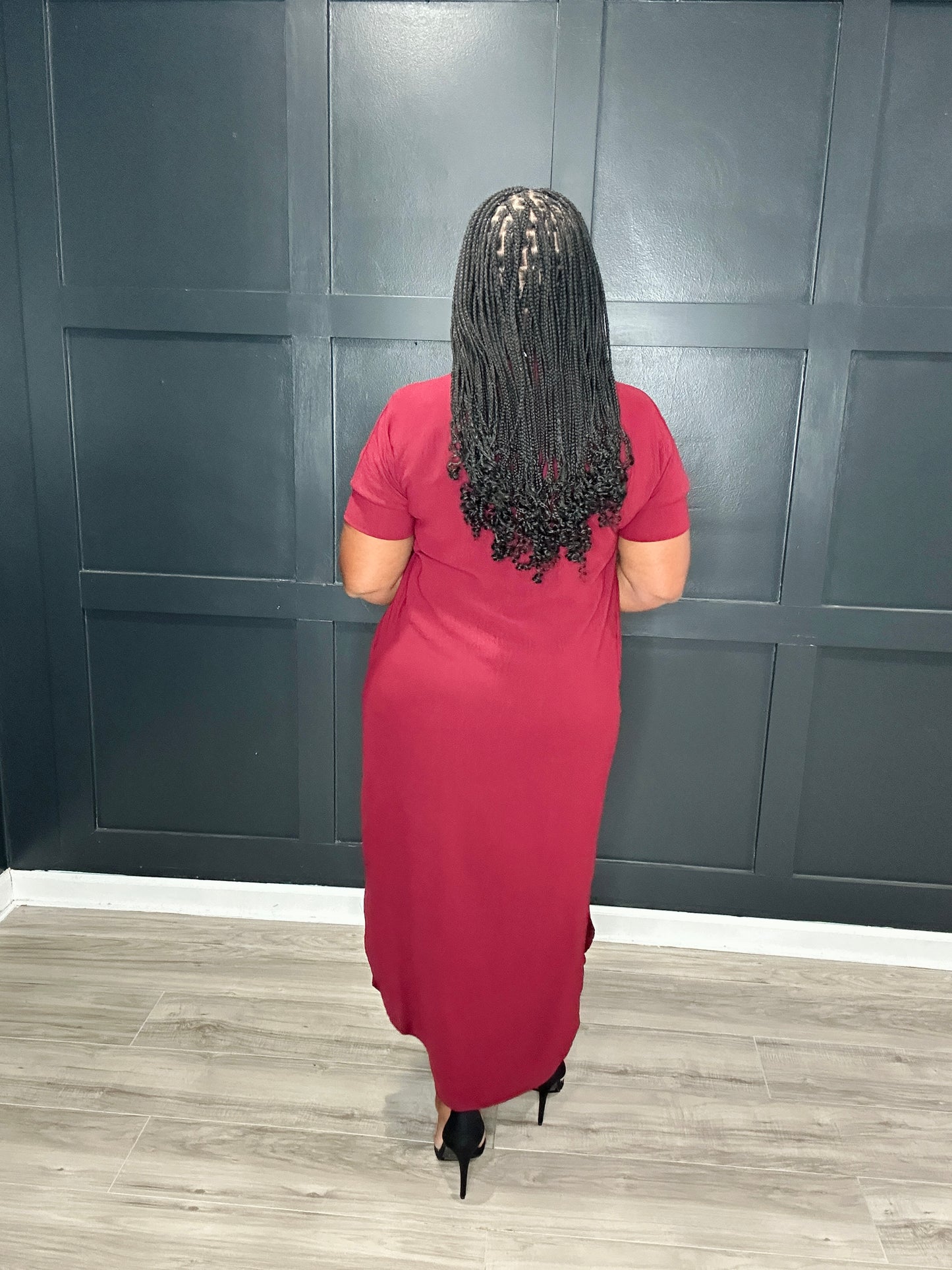 Burgundy Bliss Midi
