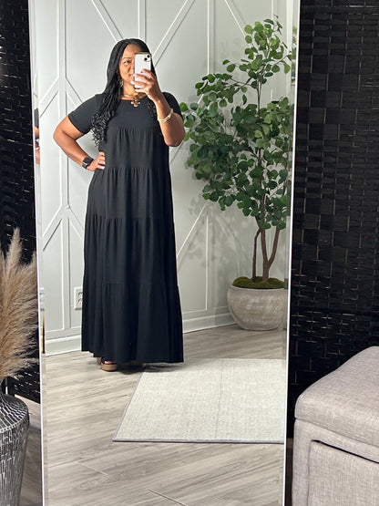 Tiered Maxi Dress